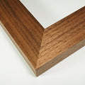 9 1/8 x 11 7/8 Walnut, Solid Wood Picture Frame
