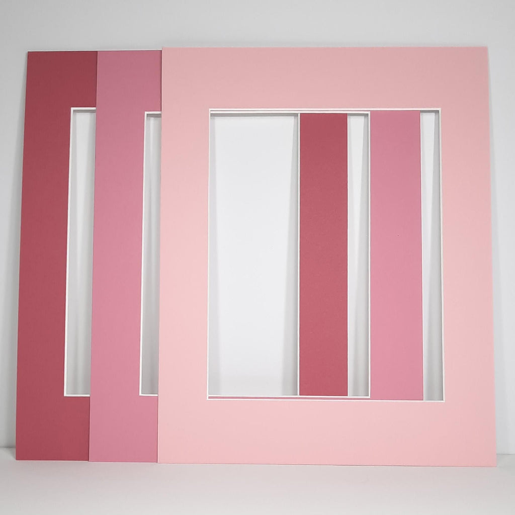 11x14 Picture Mats: Color Variety 3-Pack for 8x10 Art