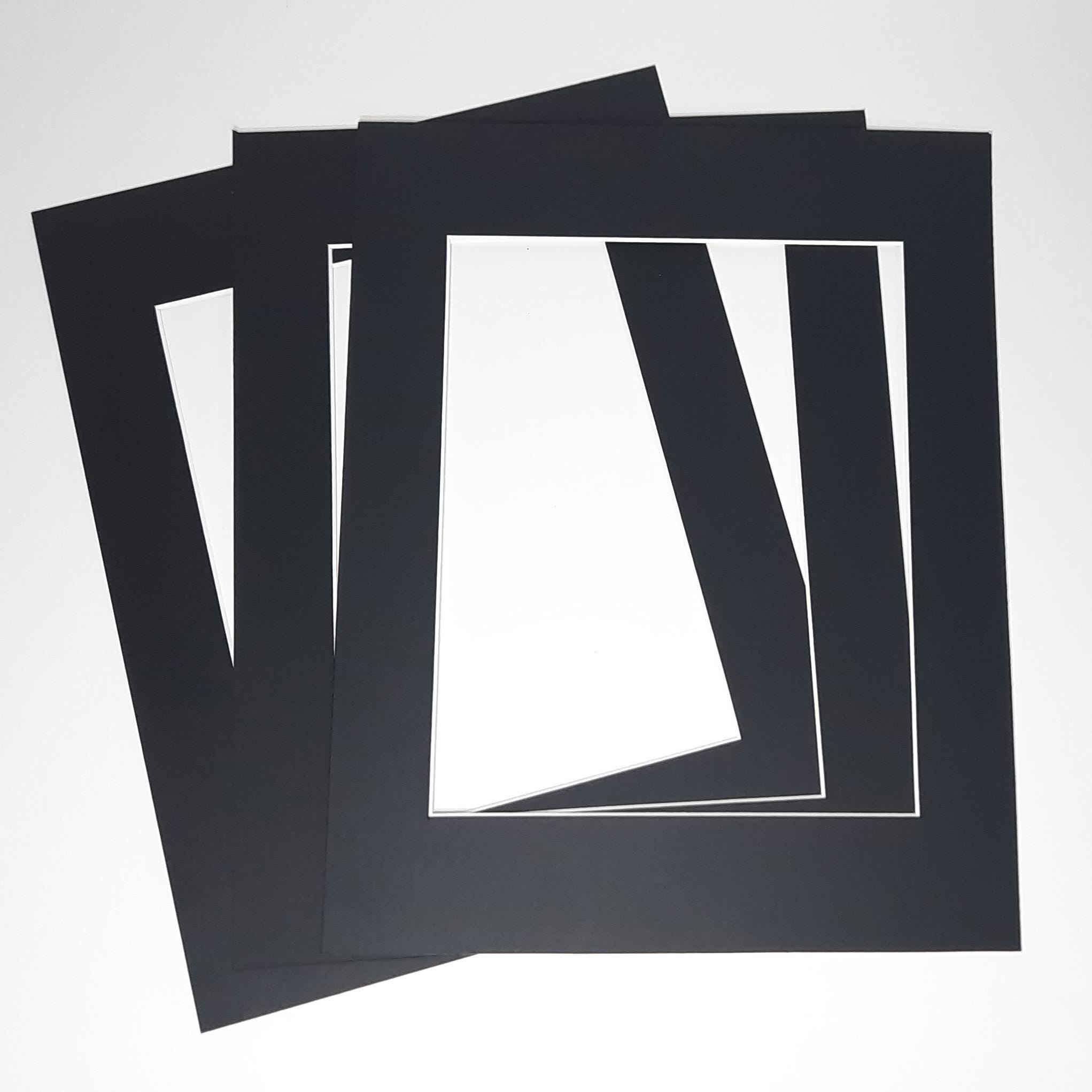 11x14 Picture Mats: Color Variety 3-Pack for 8x10 Art