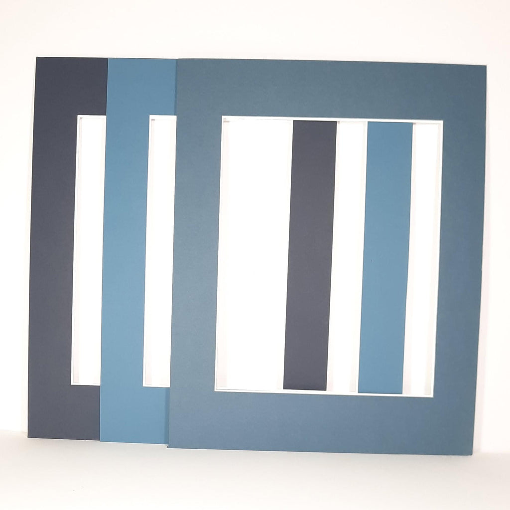 11x14 Picture Mats: Color Variety 3-Pack for 8x10 Art