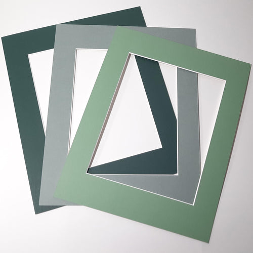 11x14 Picture Mats: Color Variety 3-Pack for 8x10 Art