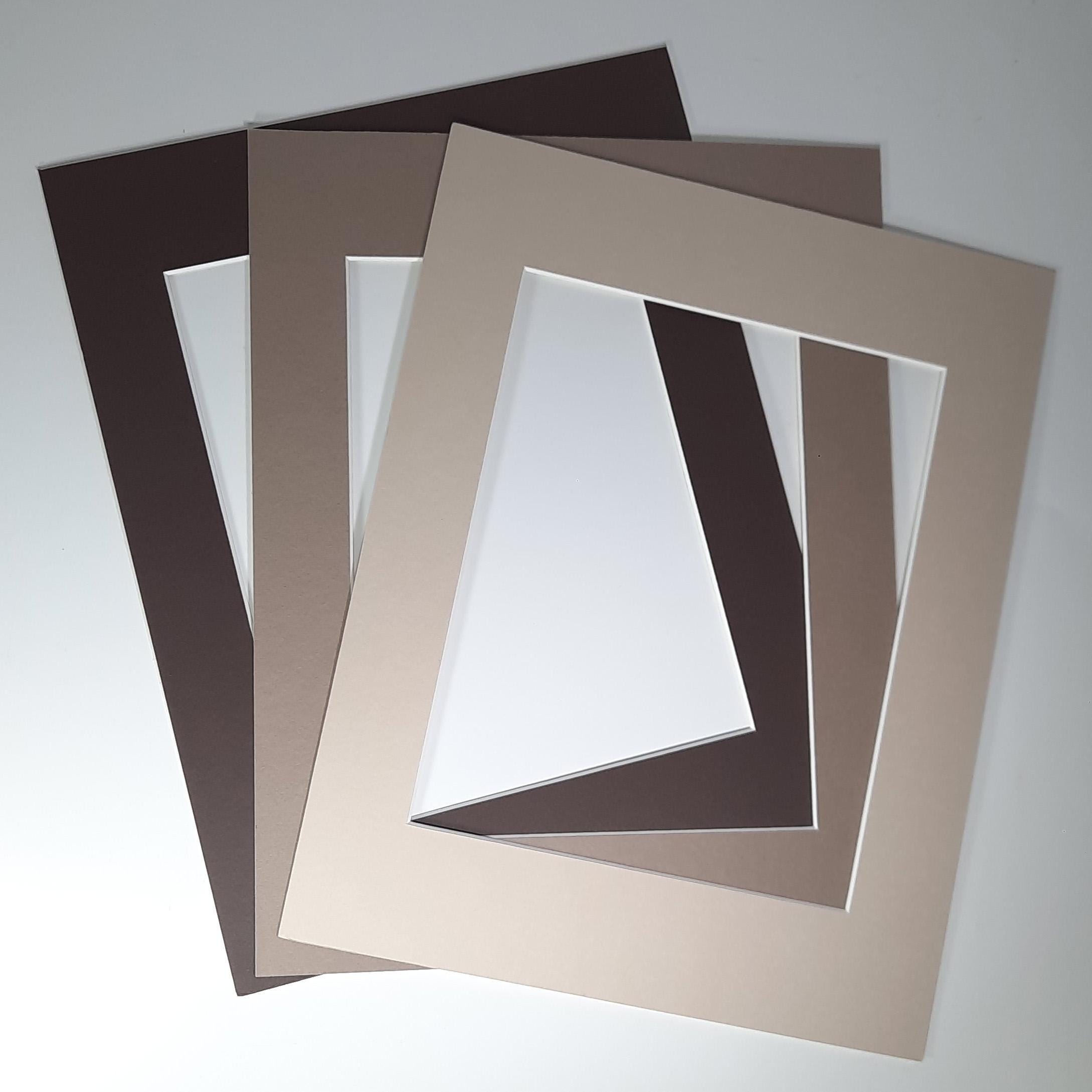 11x14 Picture Mats: Color Variety 3-Pack for 8x10 Art