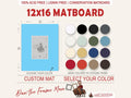12x16 Custom Mat Board: Acid & Lignin-Free