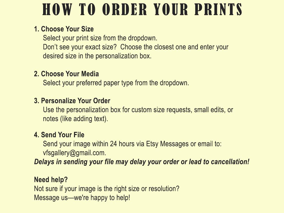 Custom Photo Printing Service: Digital Art, and Poster Prints