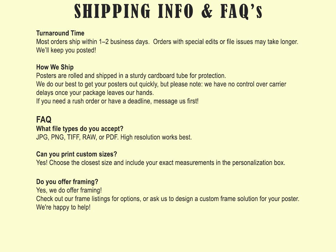 Custom Photo Poster Printing: Family Photos, Wedding Art, Kids Art, Graduation & Event Posters