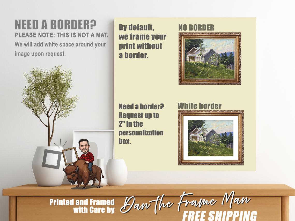 Custom Photo & Art Printing and Framing | Black and Gold Frame