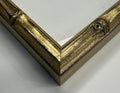 5x7 Gold Bamboo, Solid Wood Picture Frame with Museum Glass