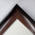 8x10 Walnut Veneer, Solid Wood Picture Frame with Museum Glass