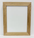 8x10 White Oak, Solid Wood Picture Frame