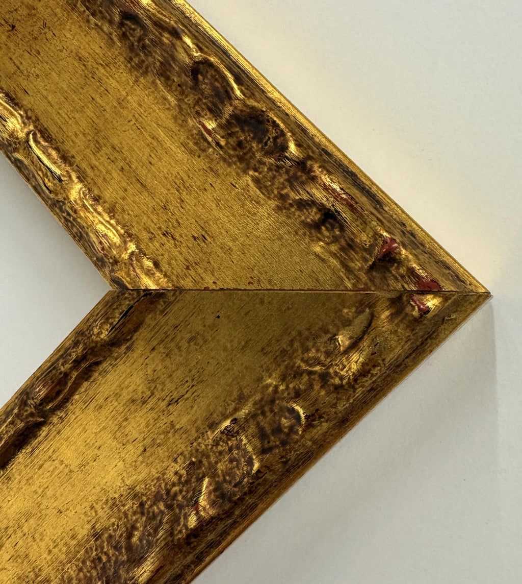 11x14 Gold, Solid Wood Picture Frame
