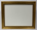 8x10 Distressed Gold, Solid Wood Picture Frame