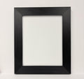 8x10 Black, Solid Wood Picture Frame